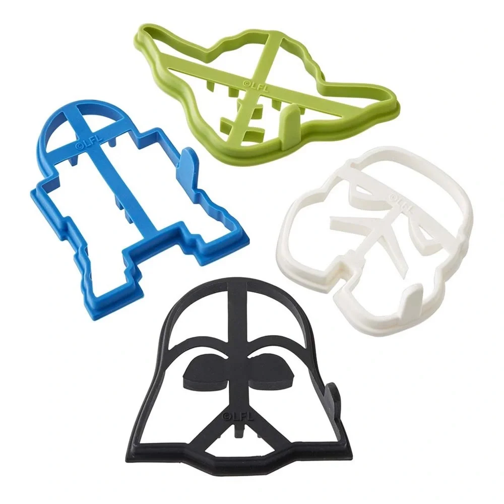 NWT Williams Sonoma Star Wars Pancake Molds Set of 4